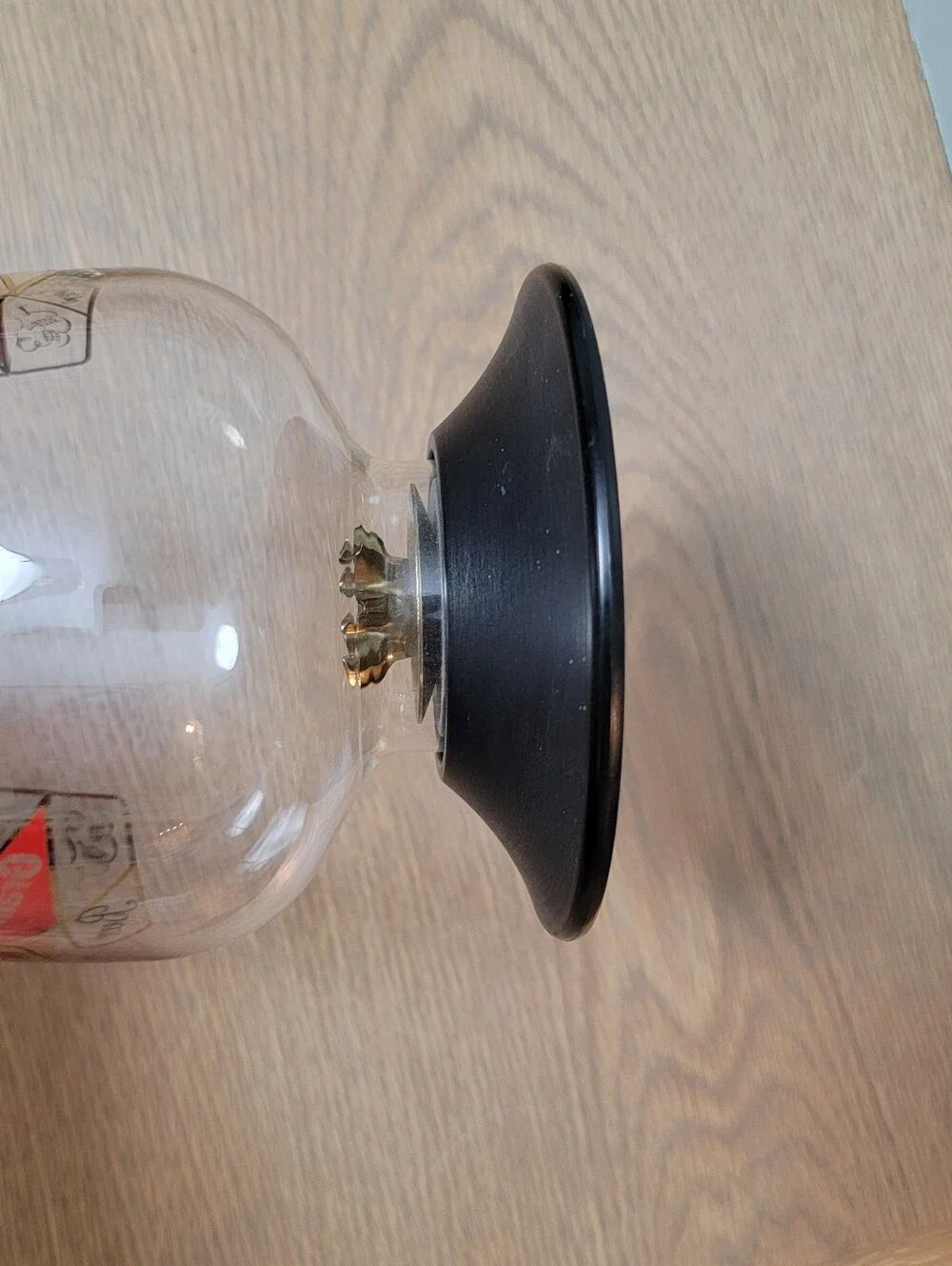 Vintage Grain Belt Hurricane Candle Holder
